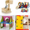 Colorful Wooden Recreation Hamsters Equipment